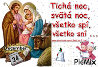 VIANOCE Narodenie Ježiška - Безплатен анимиран GIF