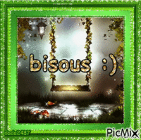 bisous - GIF animado grátis