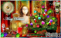 Spokojnych Świąt i udanego Sylwestra - Безплатен анимиран GIF