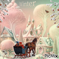 Winter. - GIF animé gratuit