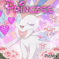princess sylveon GIF animé