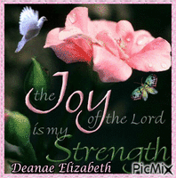 The Joy Of the Lord Is my Strength - GIF animé gratuit