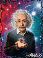 Albert Einstein GIF animata