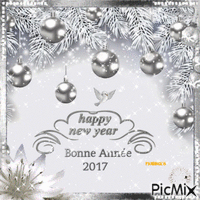 BONNE ANNEE 2017 A TOUS - GIF เคลื่อนไหวฟรี