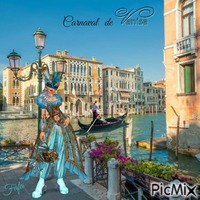 carnaval de Venise animovaný GIF