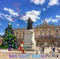Saint Nicolas animasyonlu GIF