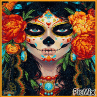 Madame Skull - 免费动画 GIF