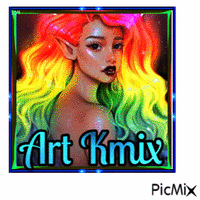 Art ~ Rainbow Elf🌈 - Безплатен анимиран GIF