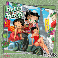 Betty Boop - Бесплатный анимированный гифка