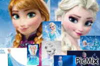 Elsa animovaný GIF
