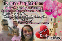 My daughter is the biggest Gift animovaný GIF