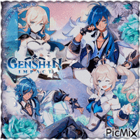 Genshin Impact - Бесплатный анимированный гифка
