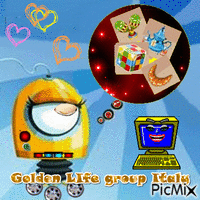 golden 25 animowany gif