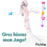bisous mon ange - 無料のアニメーション GIF