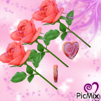 roses of love - Gratis animerad GIF