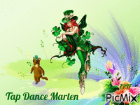 Tap Dance Marten - Бесплатни анимирани ГИФ
