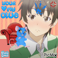 Blues Clues Anime/ Rat version - Free animated GIF