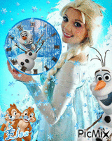 Elsa (Rose Vivoll) - Nemokamas animacinis gif