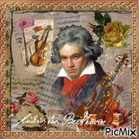 Ludwig van Beethoven - Gratis geanimeerde GIF
