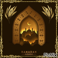 Bon Ramadan. - Nemokamas animacinis gif