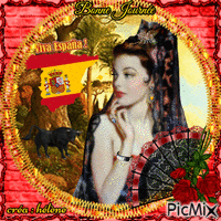 " Viva España " - GIF animé gratuit