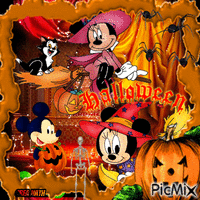 Disney halloween animovaný GIF