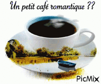 Un petit café romantique ?? - GIF animado gratis