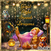 Good Night✨Sweet Dreams GIF animé