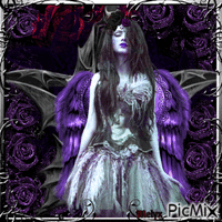 gothic Angel animovaný GIF