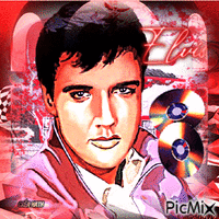 Elvis animēts GIF