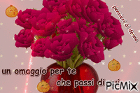 fiori  rossi - Darmowy animowany GIF