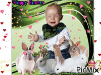 Happy Easter, Buona Pasqua - Free animated GIF