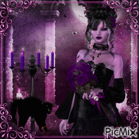 Gothique en violet