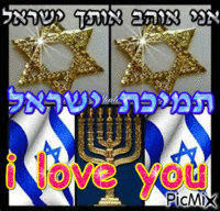 אני אוהב אותך ישראל - Ingyenes animált GIF