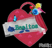 Besitos - Darmowy animowany GIF
