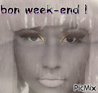 bon week-end ! animovaný GIF