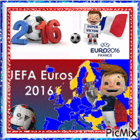 Euro 2016 animovaný GIF