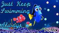 Just Keep Swimmingq animovaný GIF