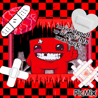 SUPER MEAT BOY!! Animated GIF