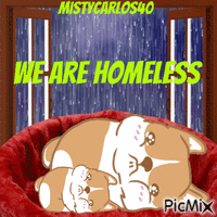 We Are Homeless animerad GIF