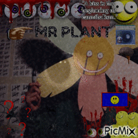 mr plant! анимиран GIF