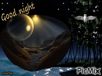 Good night !❤ - GIF animasi gratis