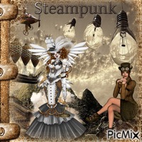 Steampunk animēts GIF
