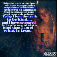 Living the truth in your heart Animiertes GIF