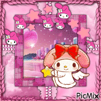 {{♠Angel My Melody♠}} animuotas GIF