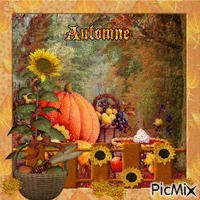 Herbst automne autumn - Nemokamas animacinis gif
