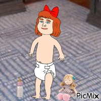 Elizabeth and Dolly GIF animado