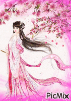 Princesa Oriental. анимированный гифка