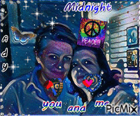 Midnight you and me GIF animado