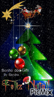 Feliz Natal - GIF animé gratuit